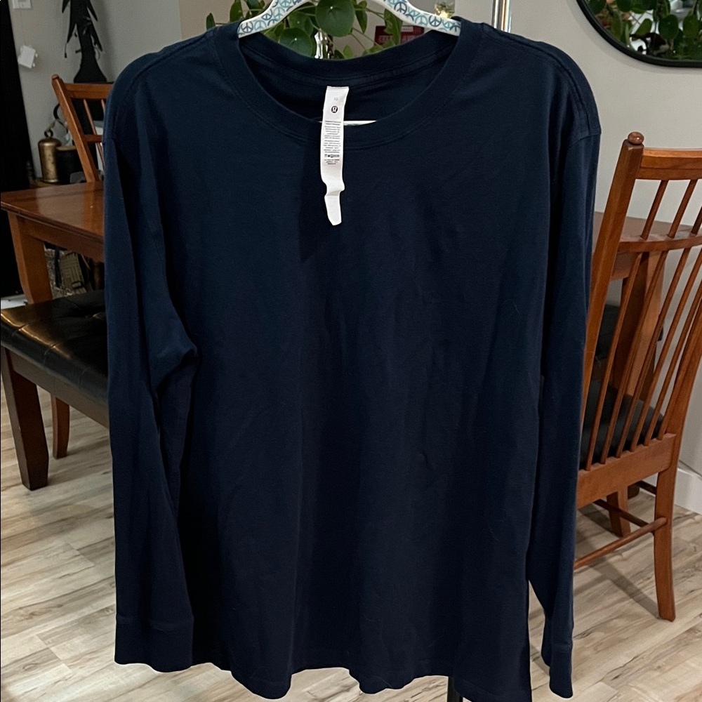 lululemon athletica Dark Blue Long Sleeve Tee